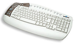 Manhattan 171588 keyboard USB + PS/2 White