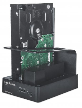 Manhattan 130479 storage drive docking station Black – image 3