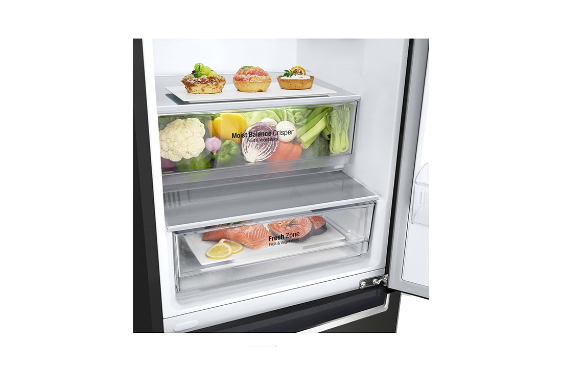 LG GBB61BLJEN fridge-freezer Freestanding – image 3