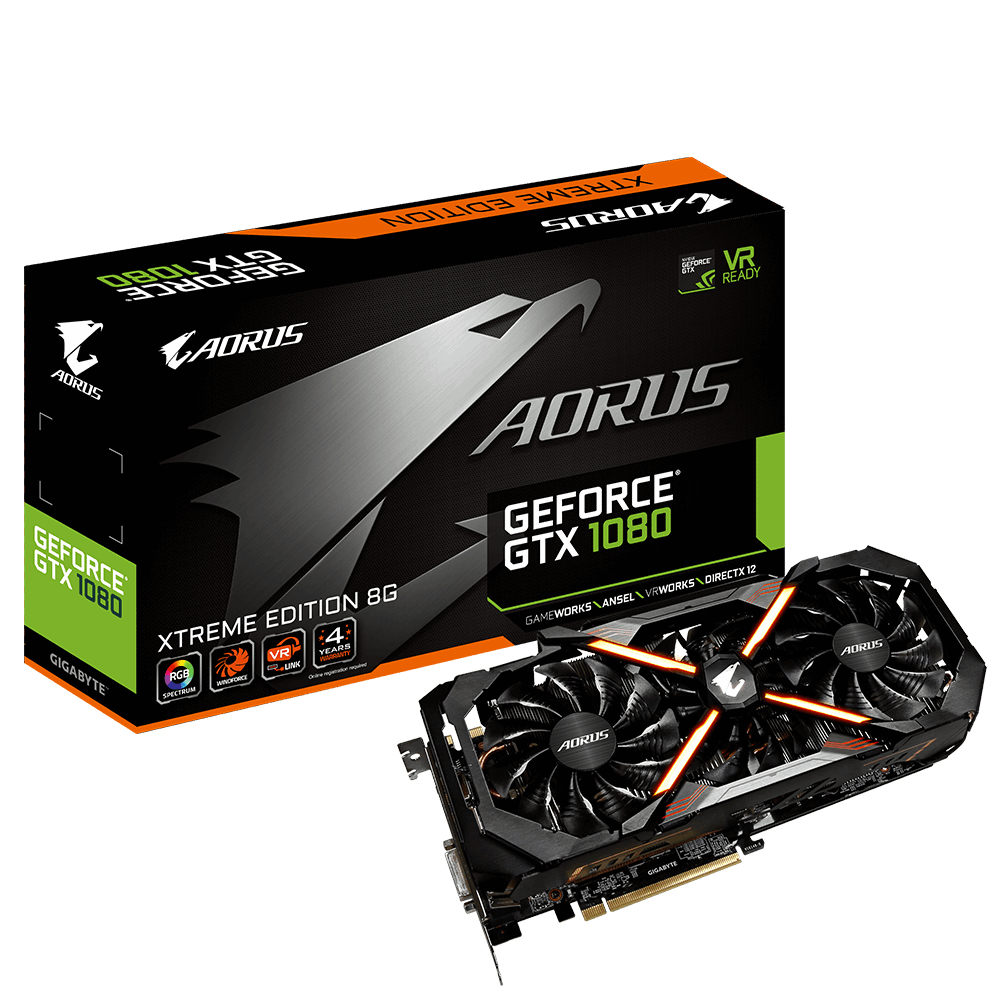 GIGABYTE GV-N1080AORUS X-8GD