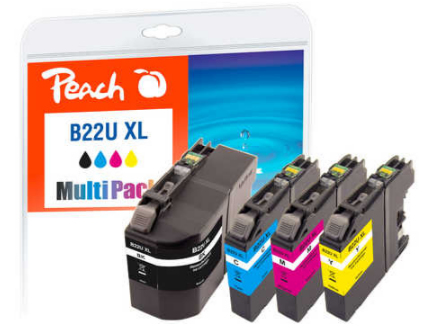 Peach 320071 ink cartridge Compatible Extra (Super) High Yield Black, Cyan, Magenta, Yellow