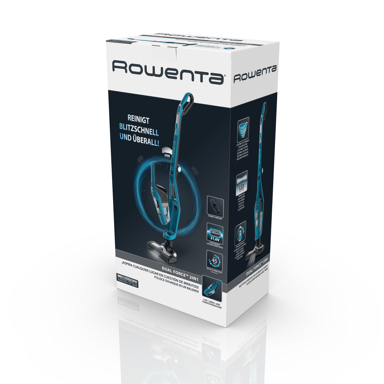Rowenta RH6751 Battery Dry Cyclonic Bagless – image 4