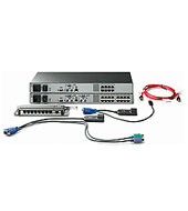 HP KVM CAT5 0x1x8 Server Console Switch