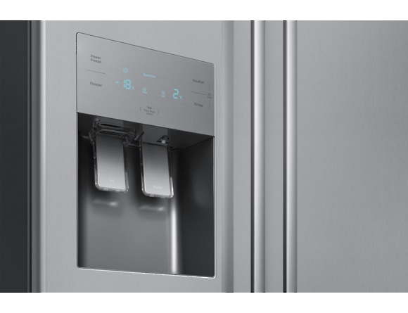 Samsung RS50N3513SL side-by-side refrigerator Freestanding – image 6