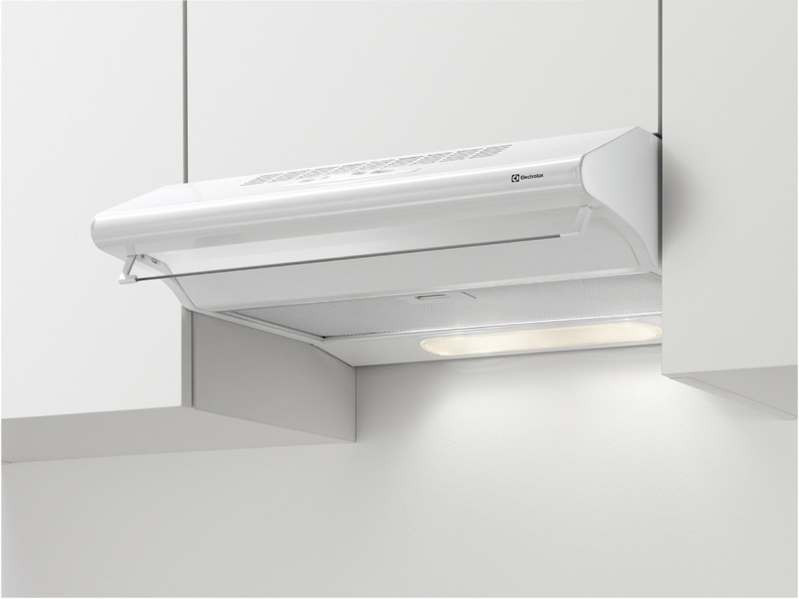 Electrolux EFT60238OW cooker hood Wall-mounted White 304 m³/h
