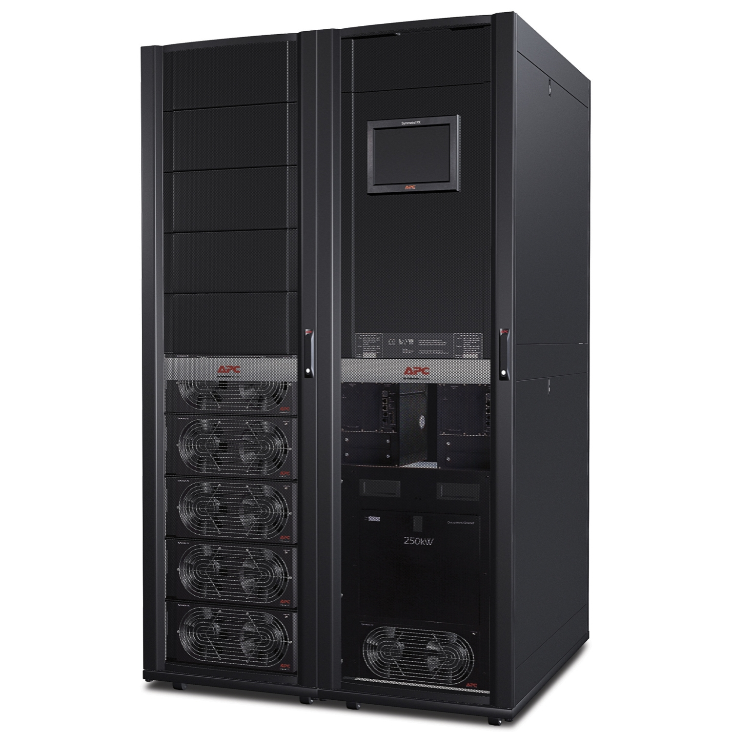 APC Symmetra PX 125kW Scalable to 250kW w/o Bypass, Distribution or Batteries-Parallel Capable