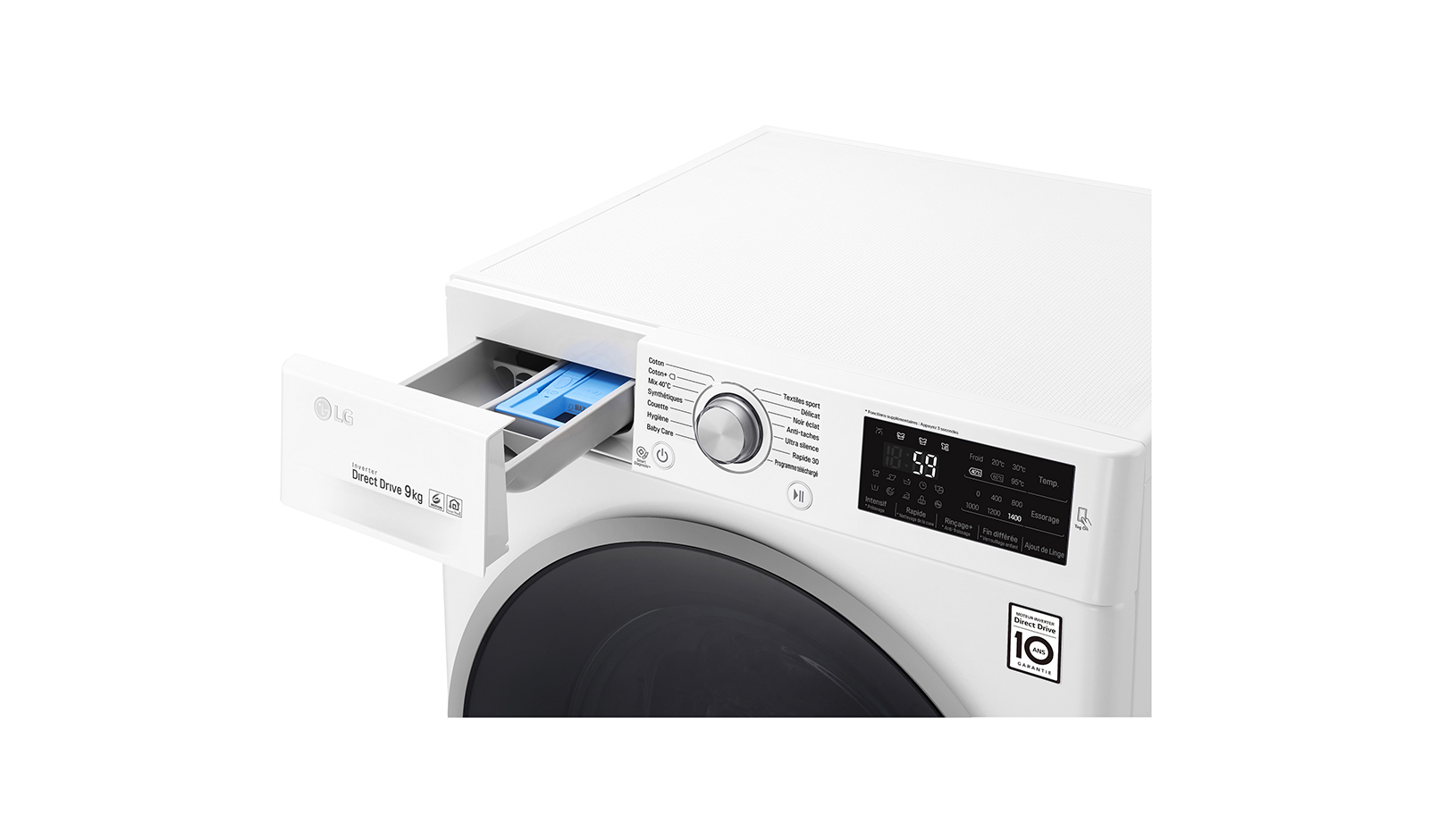 LG F94J61WH washing machine Front-load – image 7