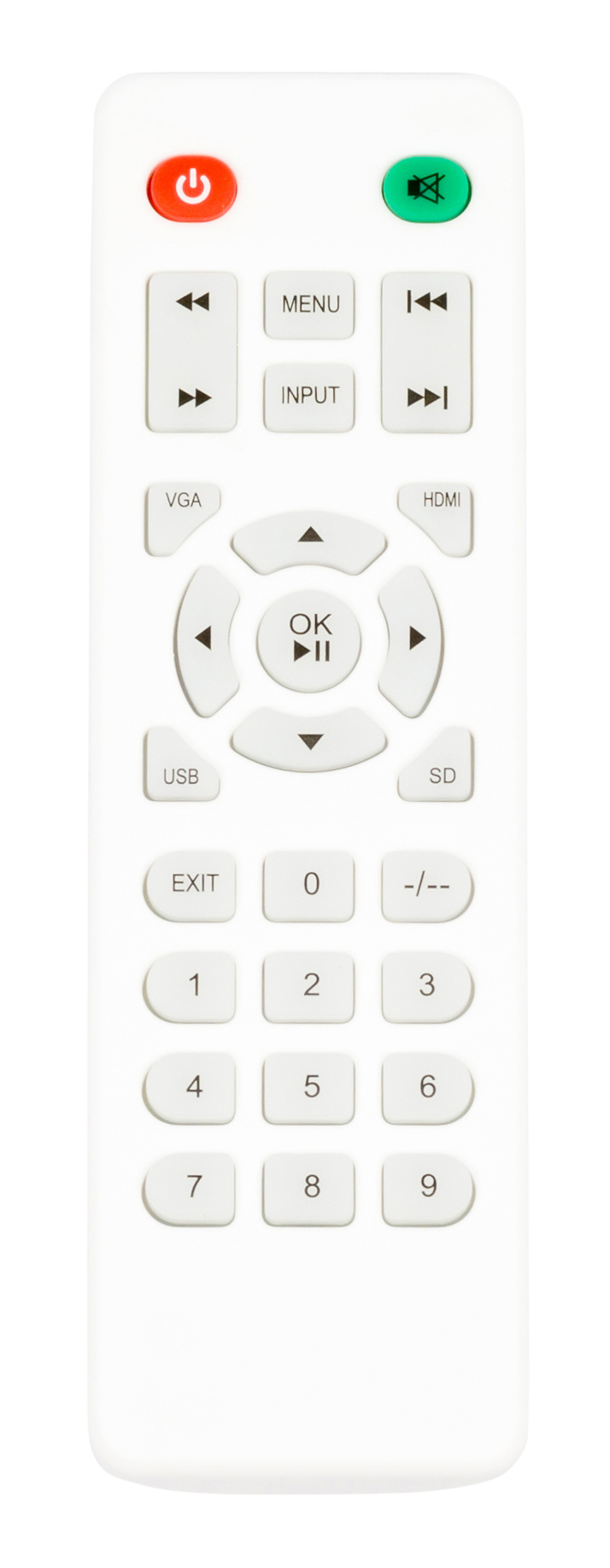 Salora Remote control Beamer (P06AT431500) – image 1