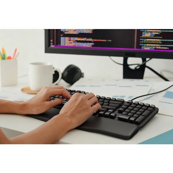 Kensington Pro Fit Ergo KB620-W Wired EQ Keyboard – image 6