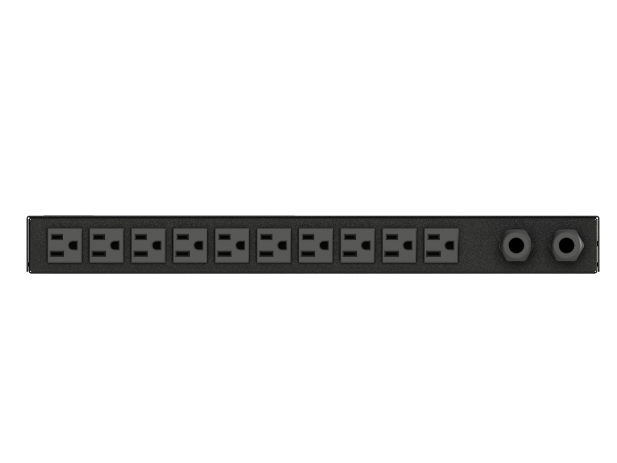 Vertiv Geist AN01X1R0-10S153-1ST5ST5A011-D power distribution unit (PDU) 10 AC outlet(s) 0U Black – image 2