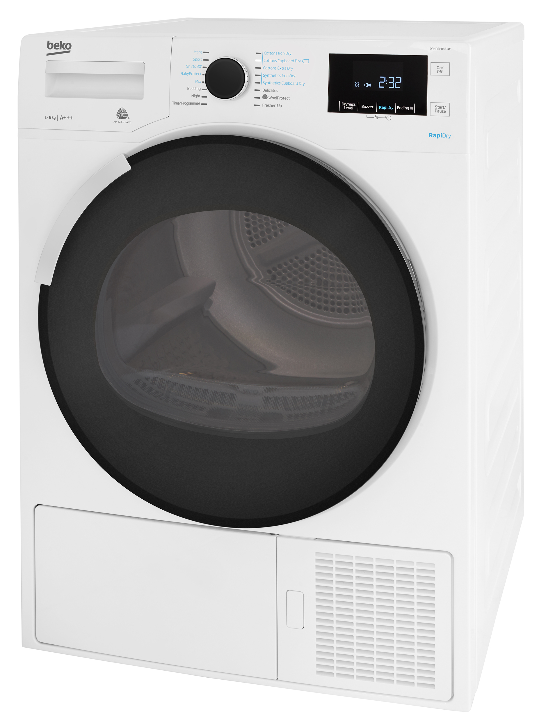 Beko DPHR8PB561 tumble dryer Freestanding Front-load – image 2