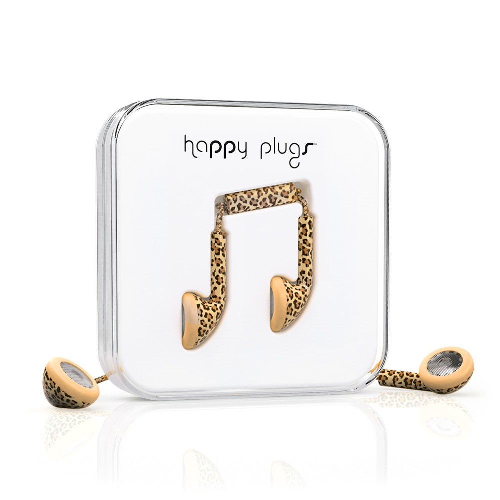 Happy Plugs Earbud Leopard – image 3