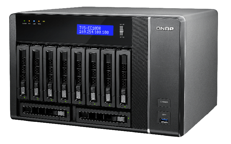 QNAP TVS-EC1080-E3-16G NAS/storage server Tower Intel® Xeon® E3 V3 Family E3-1245V3 – image 9