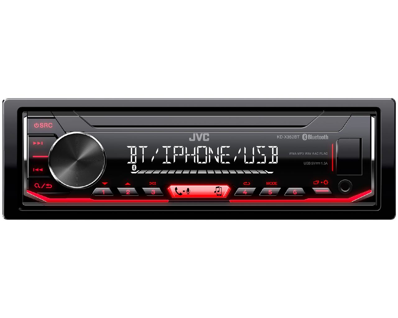 JVC KD-X352BT Digital Media Receiver – image 1