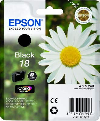 Original Epson T1801 Black Ink Cartridge - image 2