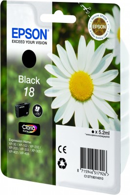 Original Epson T1801 Black Ink Cartridge - image 3