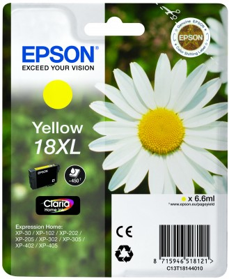 Original Epson T1814 High Capacity Yellow Ink Cartridge - image 2