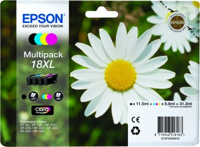 Original Epson T1816 High Capacity Ink Cartridge Multipack - image 3