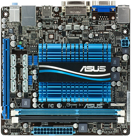 ASUS C60M1-I motherboard AMD A50M FCH mini ITX image 3