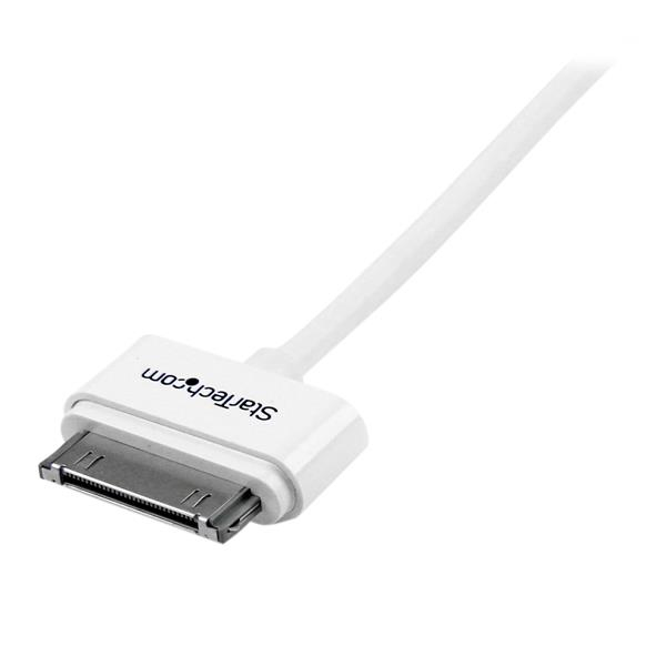 StarTech.com Cable Cargador 1m Conector Dock Connector 30 Pines de Apple a USB 2.0 iPod, iPhone y iPad USB A - En uso