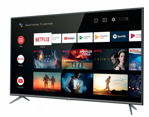 TCL 65EP644 TV 165.1 cm (65") 4K Ultra HD Smart TV Wi-Fi Black, Silver 320 cd/m² – image 1