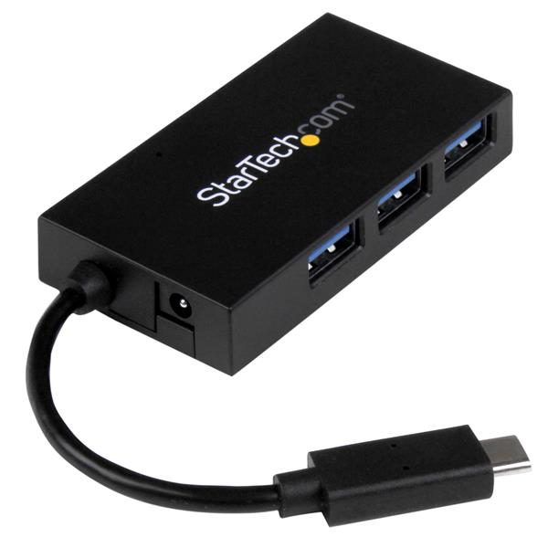 StarTech.com 4-Port USB-C Hub - USB-C to 1x USB-C and 3x USB-A - USB 3.0 Hub - Includes Power Adapter – image 6