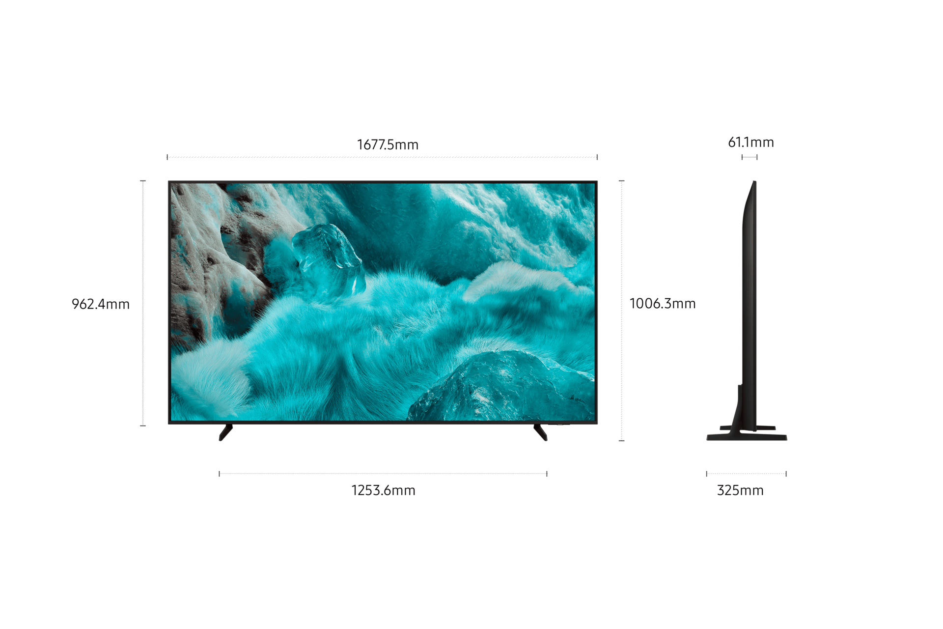 Samsung QLED 4K 75 (189 cm) TQ75Q7F4A Smart TV Tizen Quantum Dot HDR10 Q Symphony — photo 12