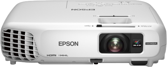 Epson EB-W28 Standard throw projector 3000 ANSI lumens 3LCD WXGA (1280x800) White – image 1