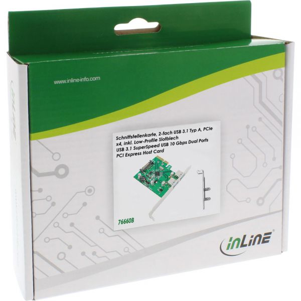 InLine 76660B interface cards/adapter Internal USB 3.2 Gen 1 (3.1 Gen 1) – image 3