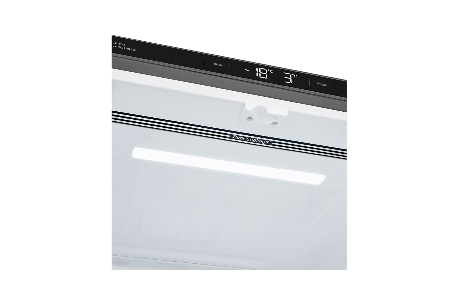 LG LM65BGSK side-by-side refrigerator Freestanding Platinum, Silver – image 8