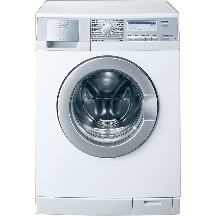 AEG L86850 washing machine Front-load