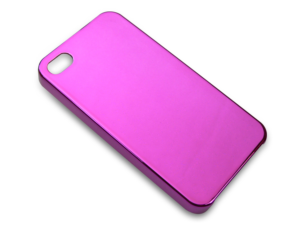 Sandberg Cover 4/4S shiny chrome Pink