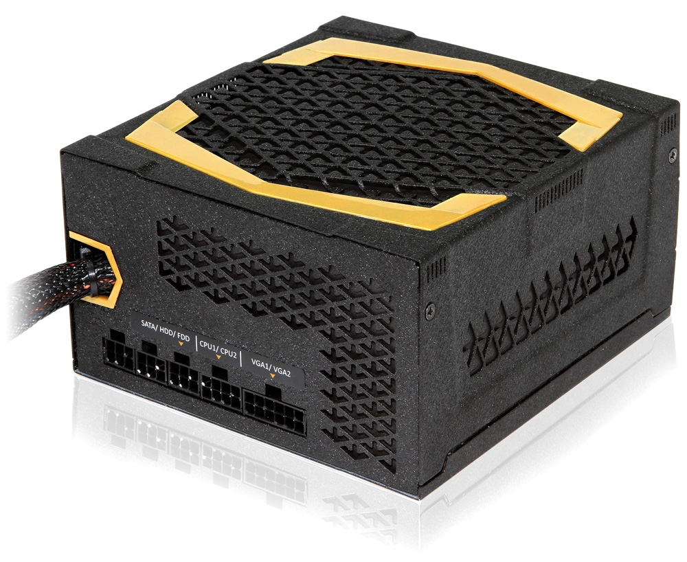 FSP Aurum Xilenser 500 power supply unit 500 W 24-pin ATX ATX Black image 3