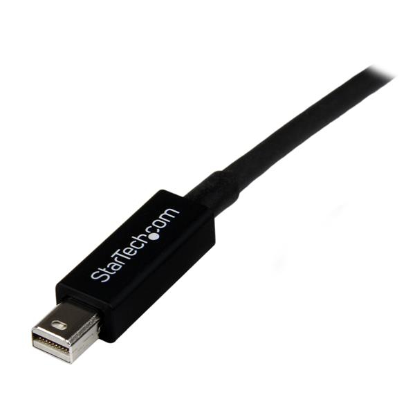 Conexión profesional con StarTech.com cable Thunderbolt de 3m