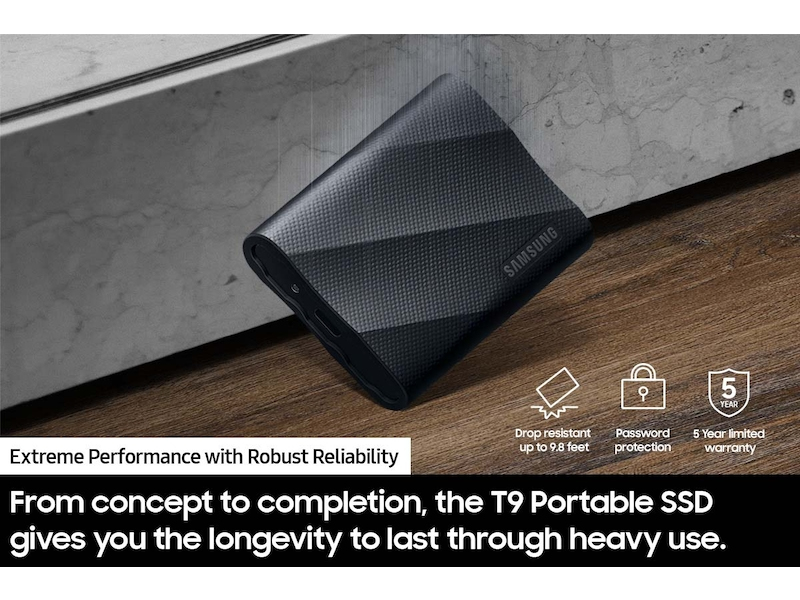 Samsung MU-PG4T0B 4 TB USB Type-C 3.2 Gen 1 (3.1 Gen 1) Black image 5