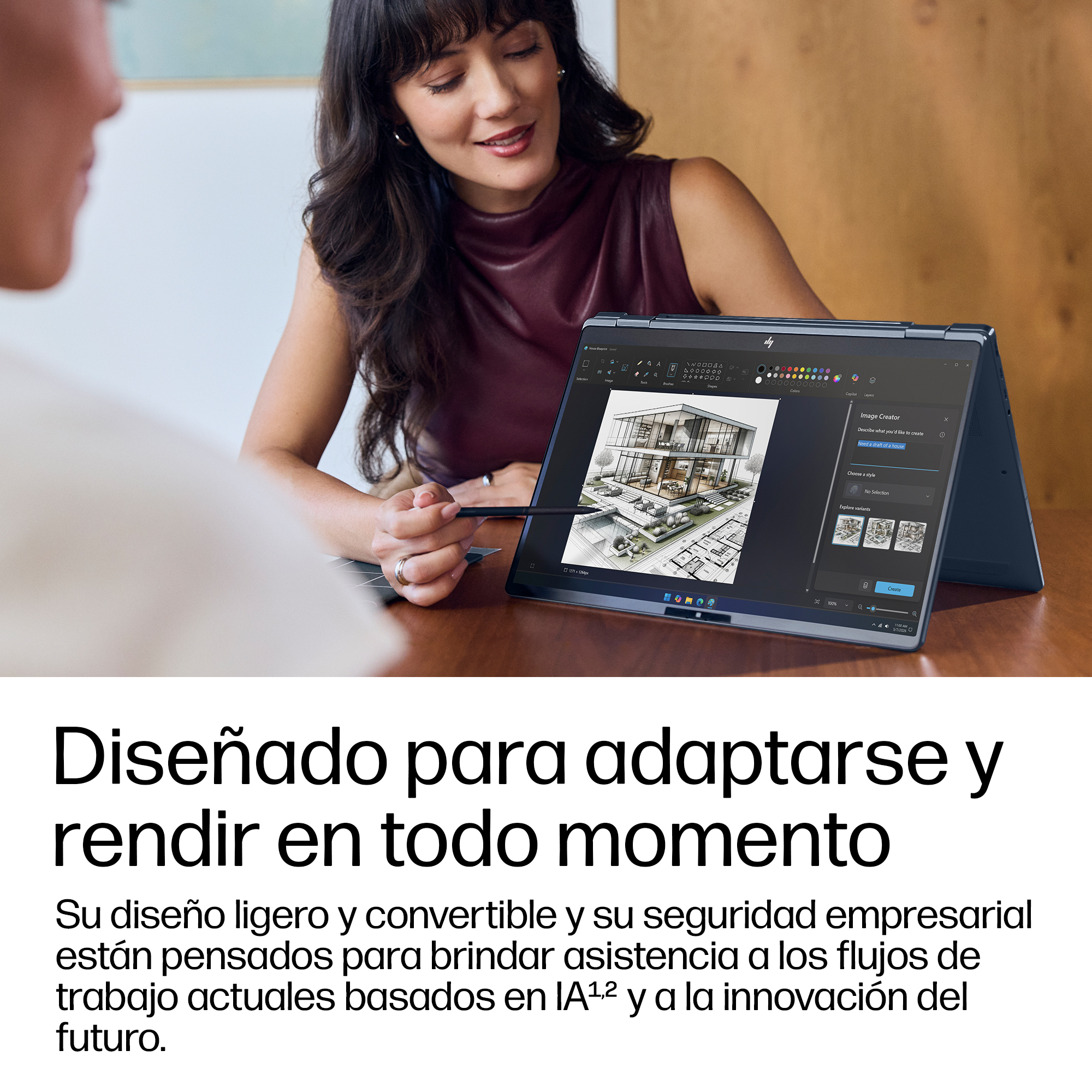 Portátil Profesional HP EliteBook X Flip G2i 14" con IA - imagen 8