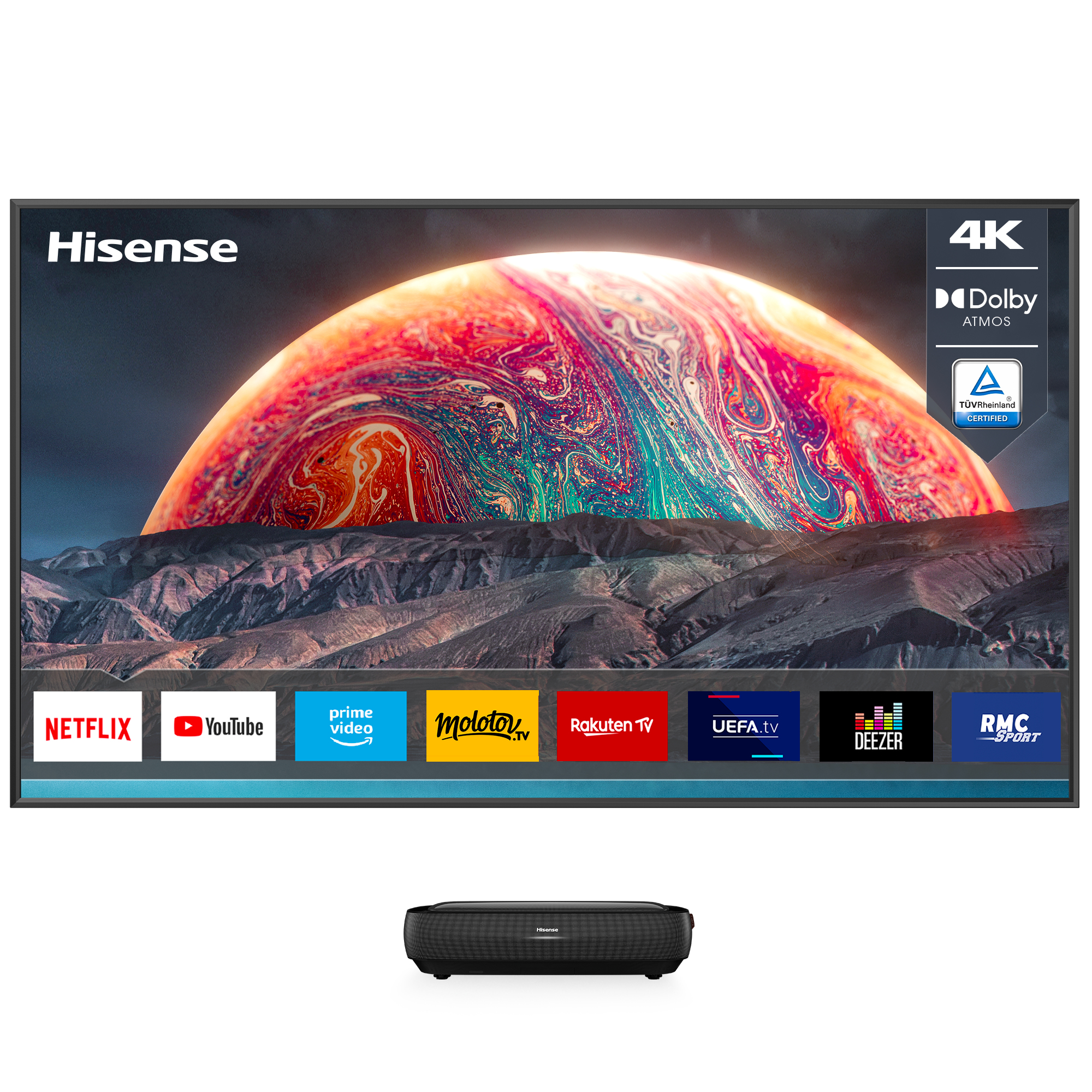 Hisense 100L9G-D12 2.54 m (100") 4K Ultra HD Smart TV Wi-Fi Black – image 1