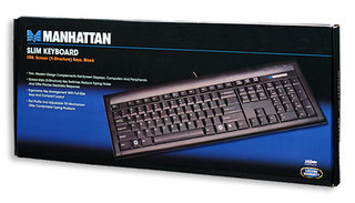Manhattan 176385 keyboard Office USB Black – image 5