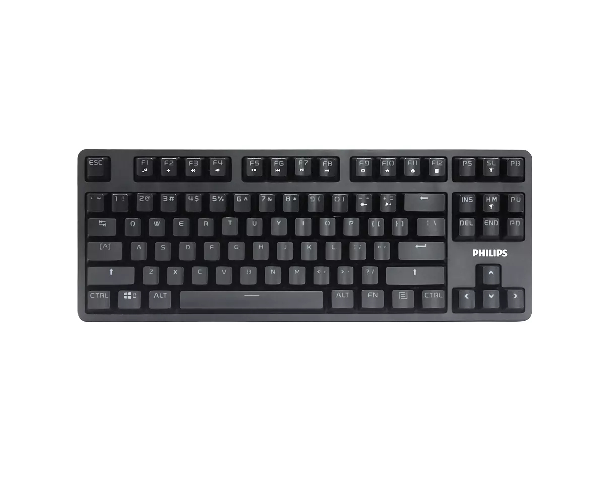 Philips SPK8603BHRC/93 keyboard Gaming USB + Bluetooth Black – image 1