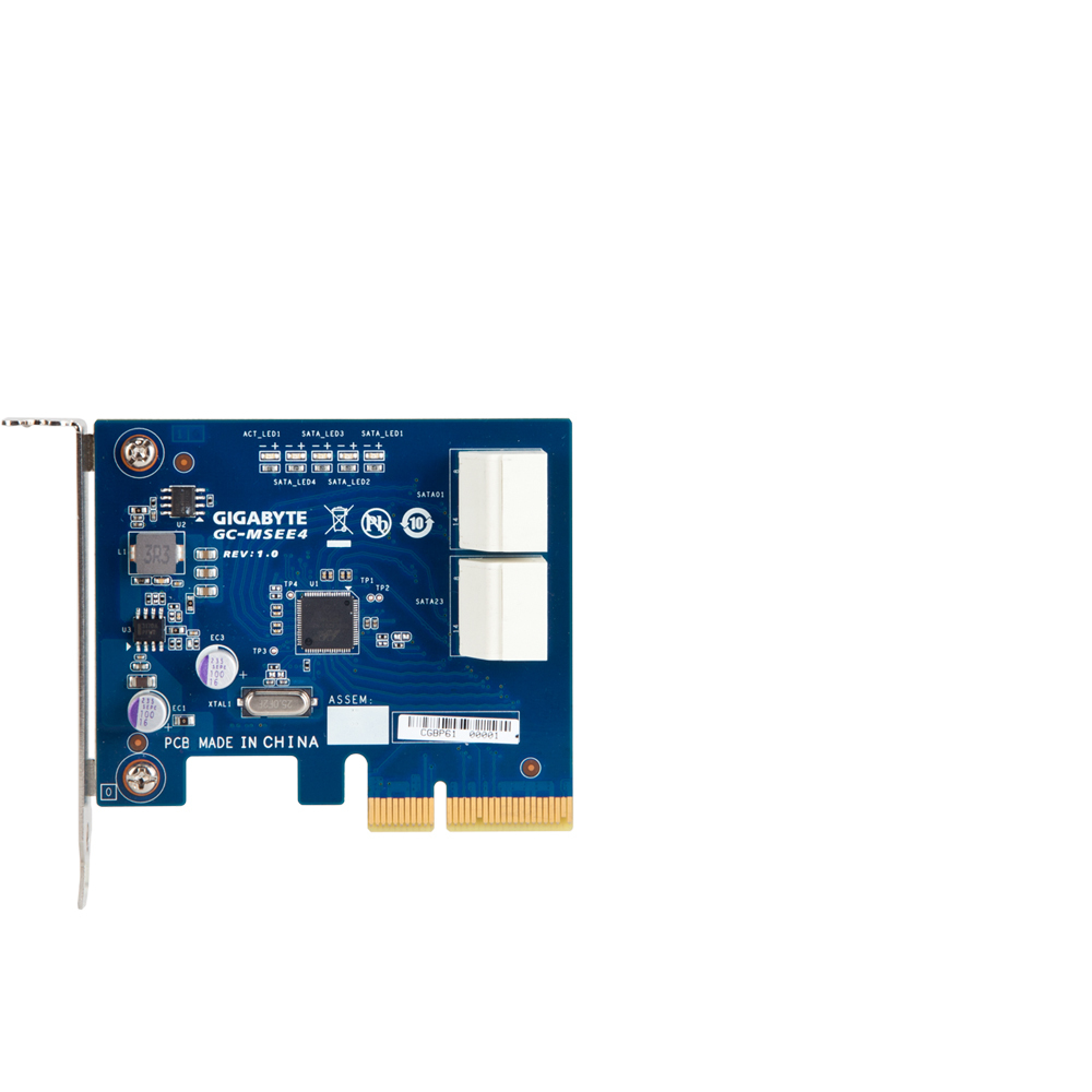 GIGABYTE GC-MSEE4 interface cards/adapter Internal SATA – image 2