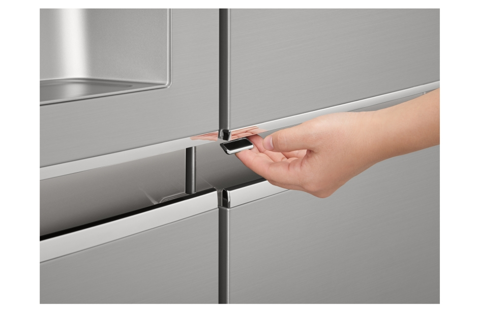 LG GSJ961NEBZ side-by-side refrigerator Freestanding – image 5