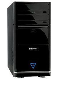MEDION AKOYA P5325 E Intel® Core™ i5 i5-2320 6 GB DDR3-SDRAM 1.5 TB AMD Radeon HD 7670 Windows 7 Home Premium PC Black image 2