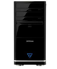 MEDION AKOYA P5325 E Intel® Core™ i5 i5-2320 6 GB DDR3-SDRAM 1.5 TB AMD Radeon HD 7670 Windows 7 Home Premium PC Black image 3