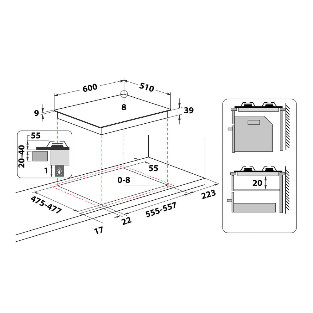 Hotpoint PCN 640 T (AV) R /HA – image 5