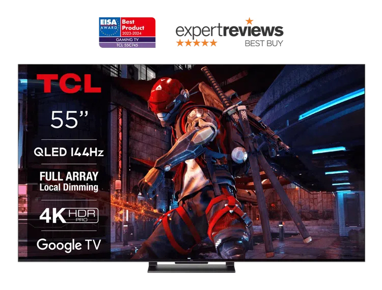 TCL C743 55" — vue 1 sur 8