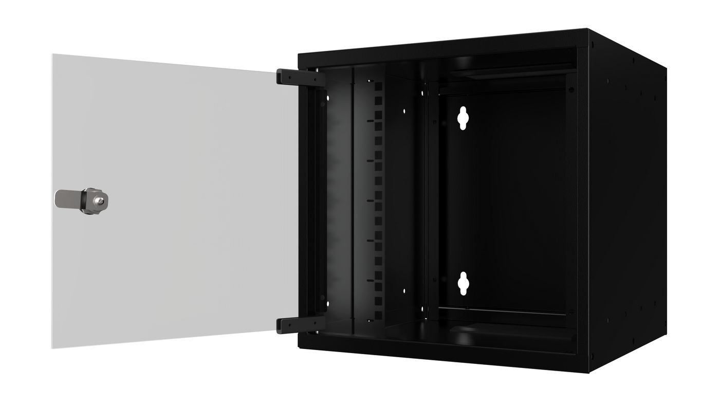 Lanview RSM09U30MNBL rack cabinet 9U Wall mounted rack Black – image 2