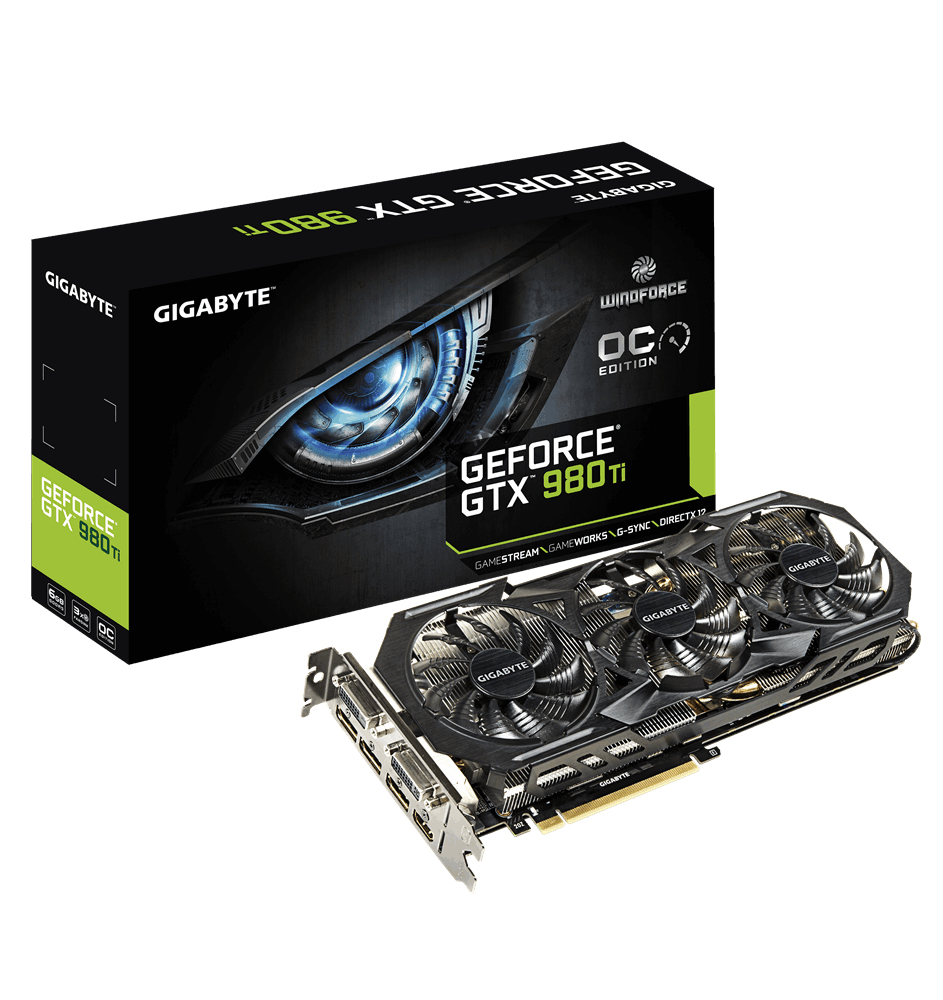 GIGABYTE GV-N98TWF3-6GD graphics card NVIDIA GeForce GTX 980 Ti