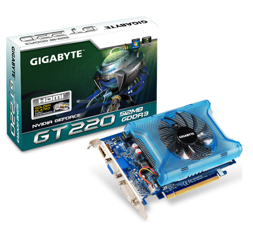 GIGABYTE GeForce GT 220