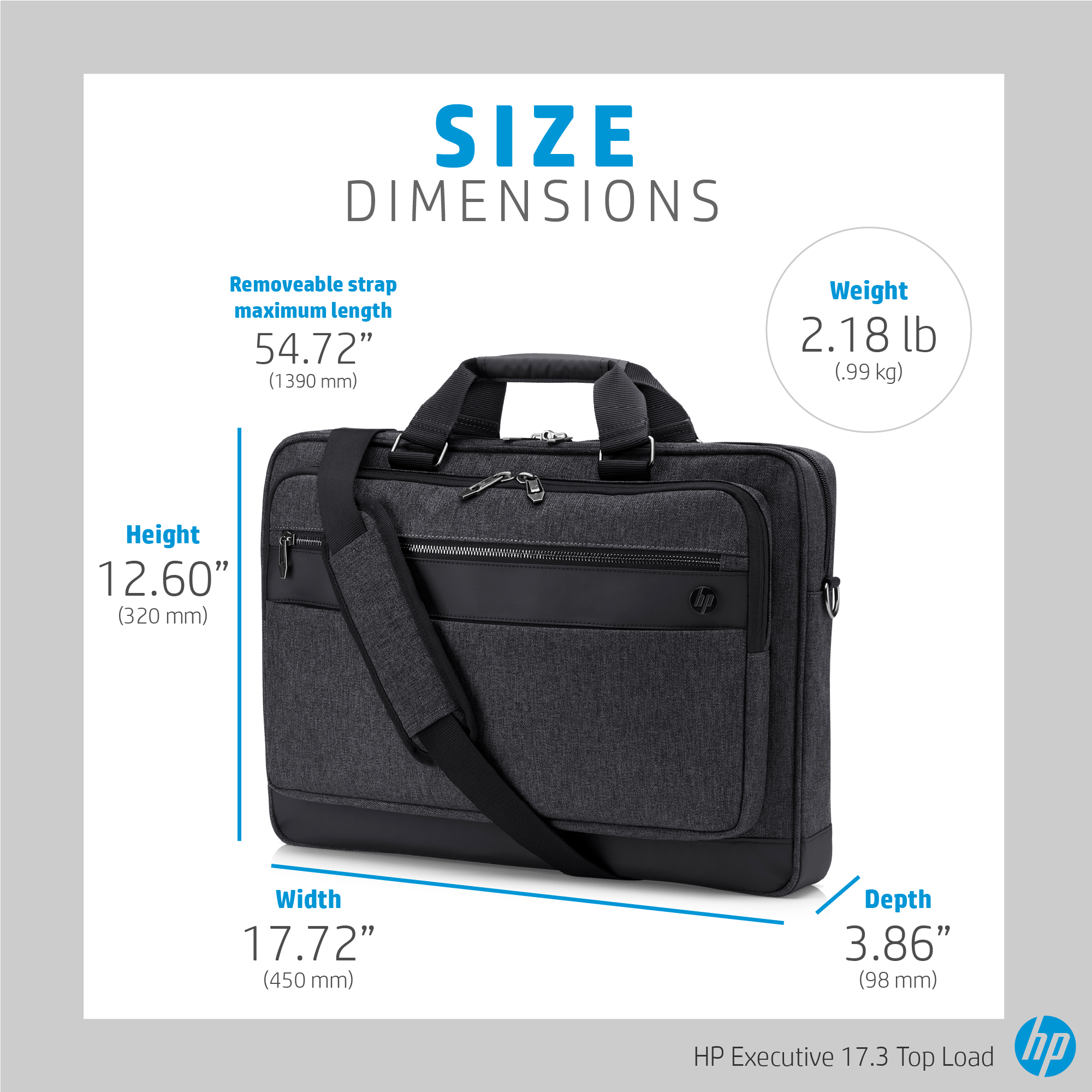 HP Executive 17.3 Top Load – image 8