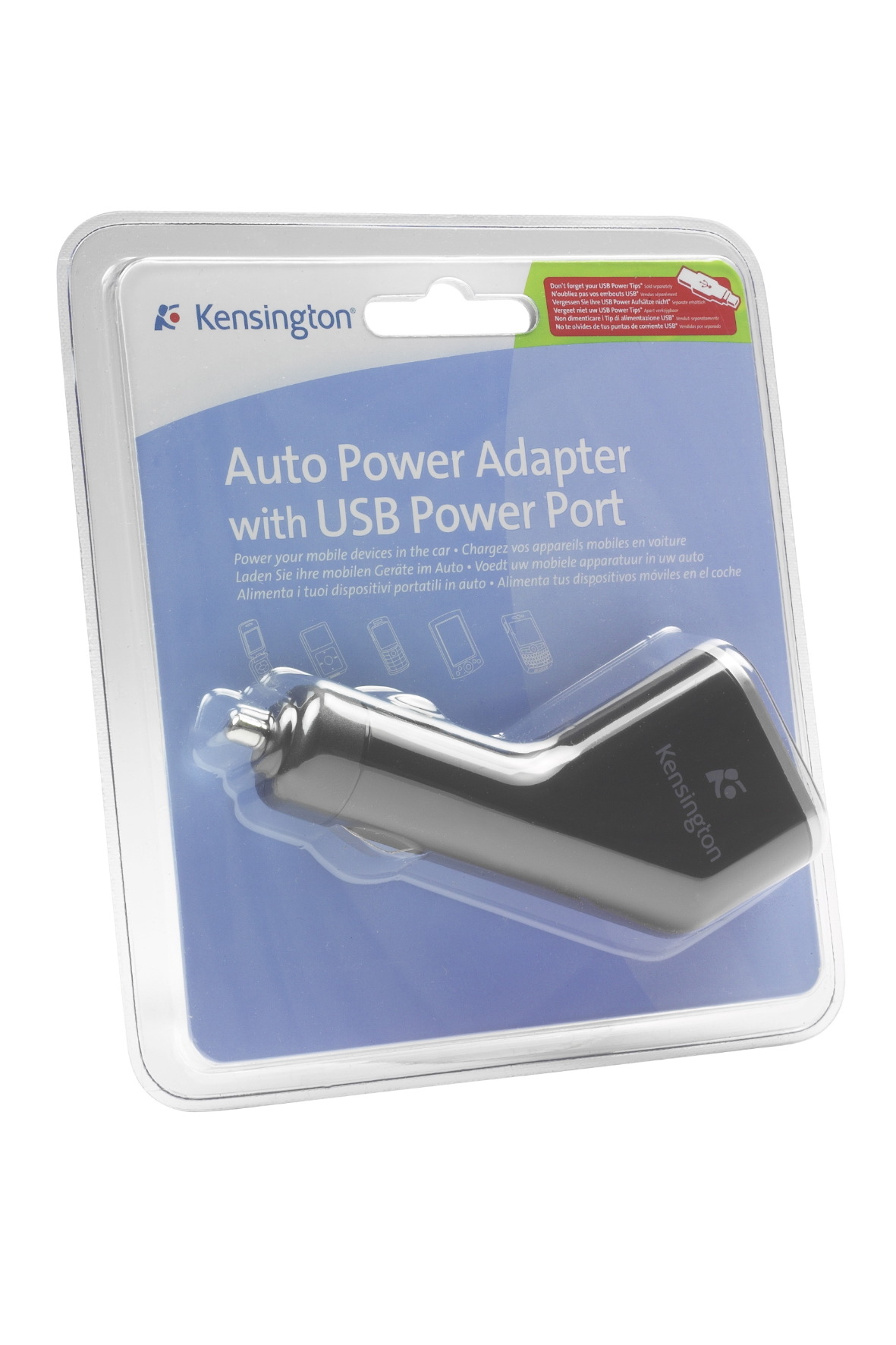 Kensington Auto Power Adapter with USB Port – image 4